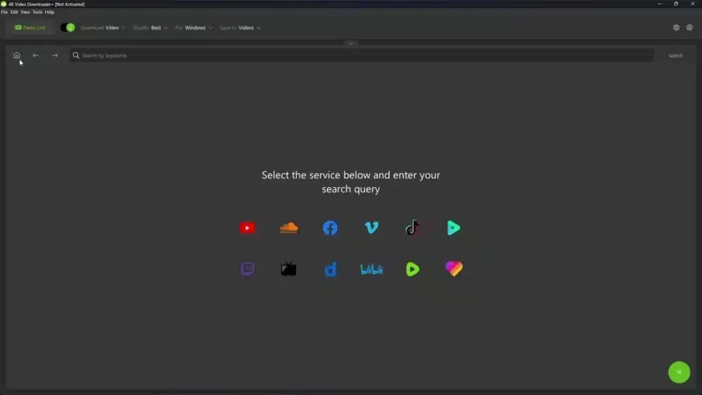 4K Video Downloader Plus — captura de tela 1