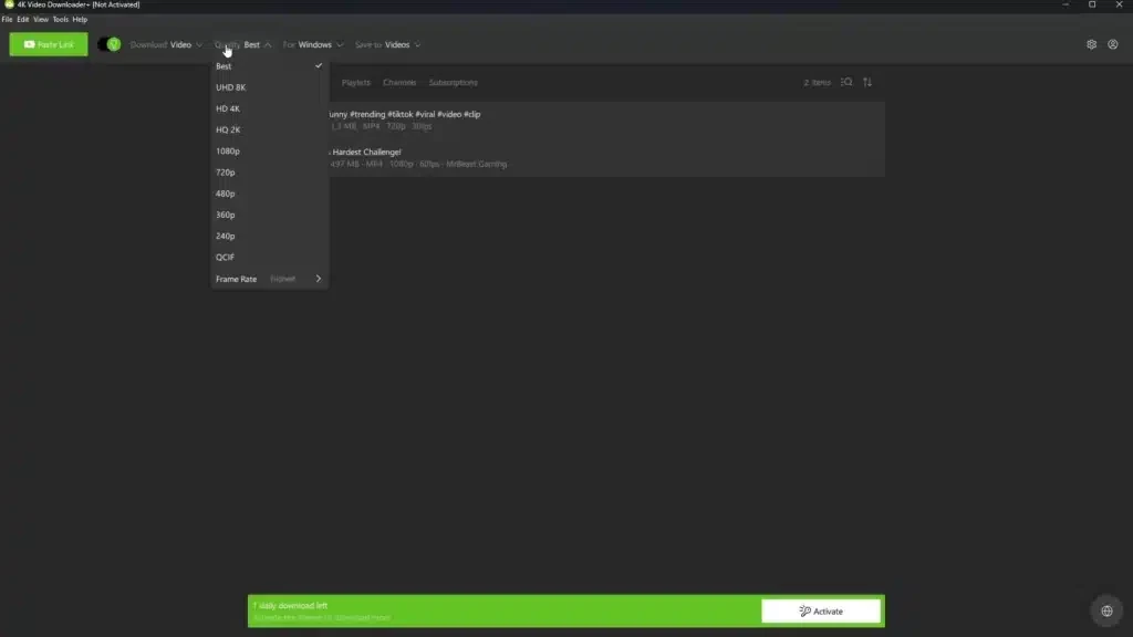 4K Video Downloader Plus — captura de tela 3